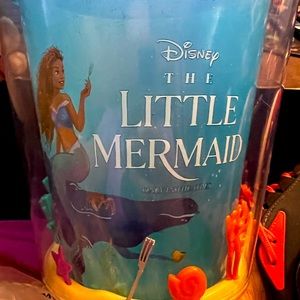 The little mermaid popcorn bucket .